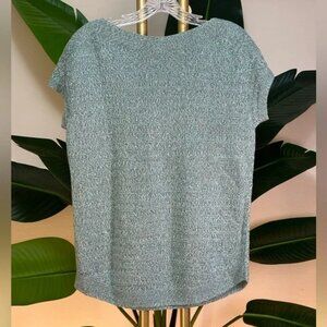 NWT Talbots Linen boatneck sweater